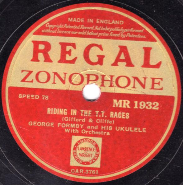 George Formby - Riding In The T.T. Races / The Isle Of Man