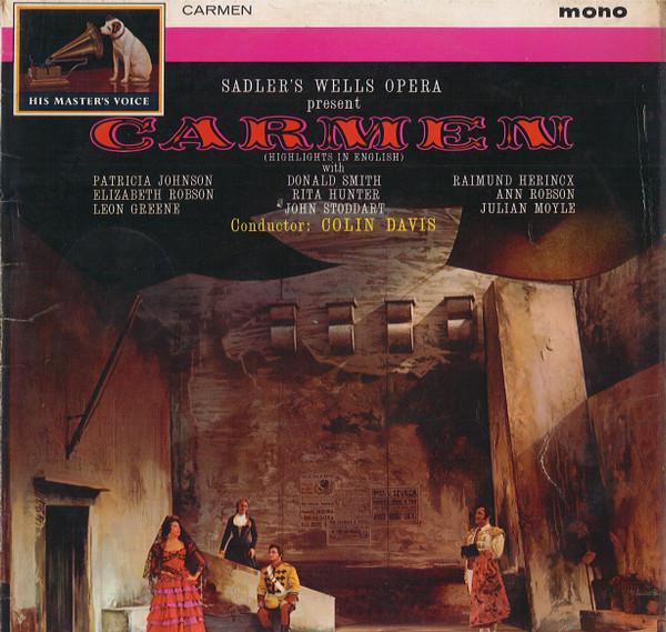 Georges Bizet, Sir Colin Davis, Sadler's Wells Opera Company - Carmen Highlights
