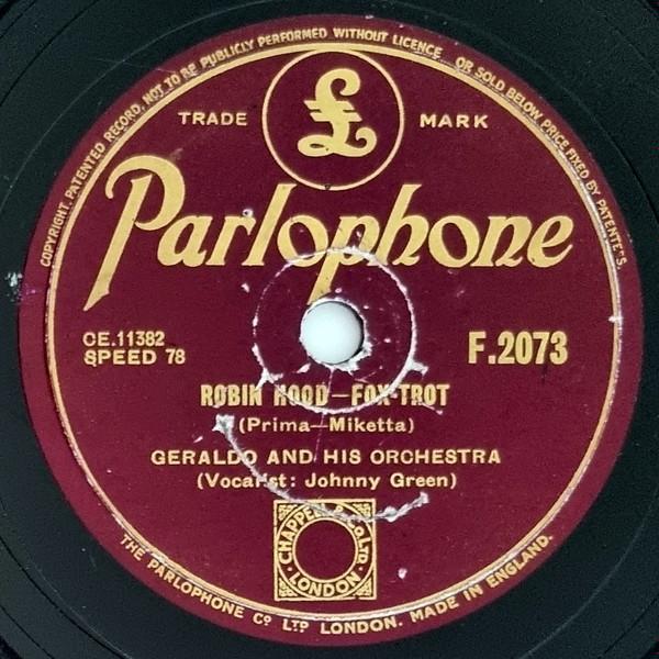 Geraldo And His Orchestra - Robin Hood / We'll Gather Lilacs