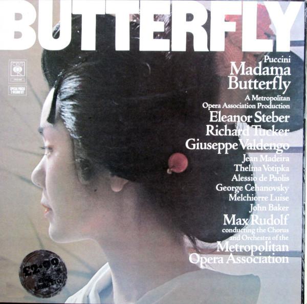 Giacomo Puccini, Eleanor Steber, Richard Tucker (2), Giuseppe Valdengo, Max Rudolf, Metropolitan Opera Chorus, The Metropolitan Opera House Orchestra, The Metropolitan Opera - Puccini: Madama Butterfly - Highlights - A Metropolitan Opera Association Production