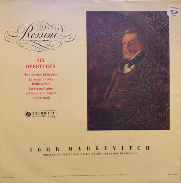 Gioacchino Rossini, Igor Markevitch, Orchestre National De France - Six Overtures