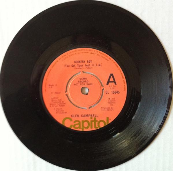 Glen Campbell - Country Boy (You Got Your Feet In L.A.)