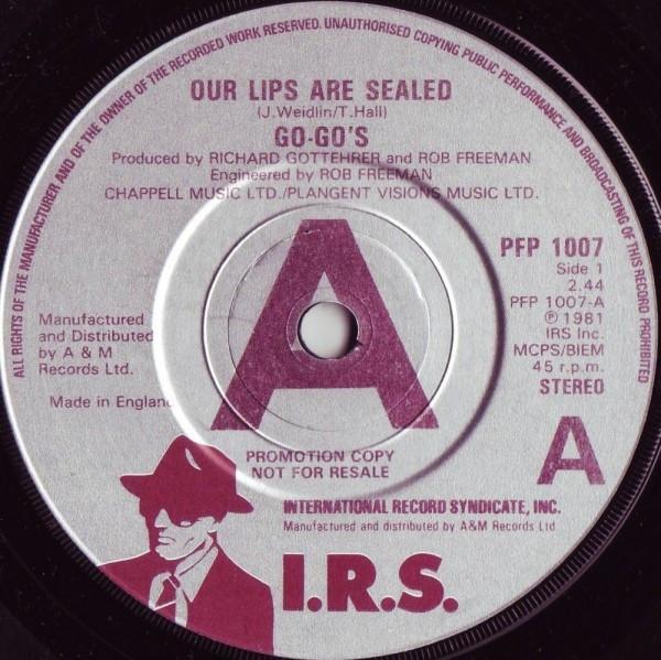 Go-Go's - Our Lips Are Sealed