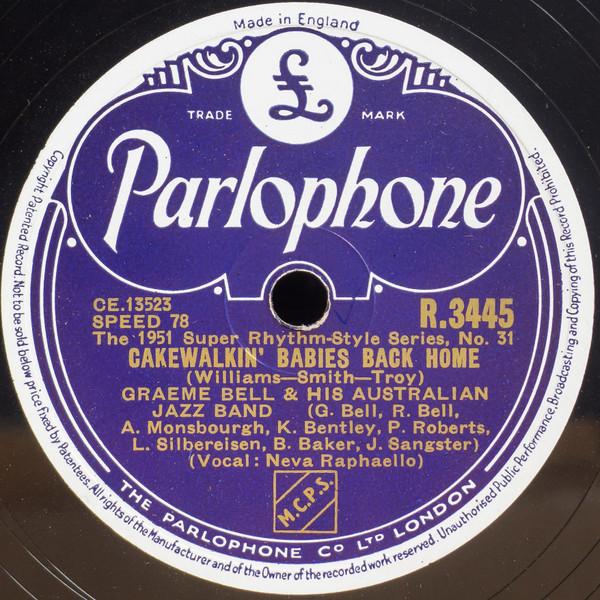 Graeme Bell And His Australian Jazz Band - Cakewalkin' Babies Back Home / Goanna March