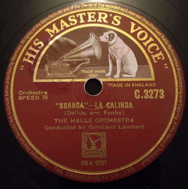 Hallé Orchestra, Constant Lambert - Hassan / Koanga