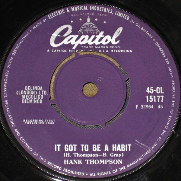 Hank Thompson - It Got To Be A Habit / Will We Start It All Over Again