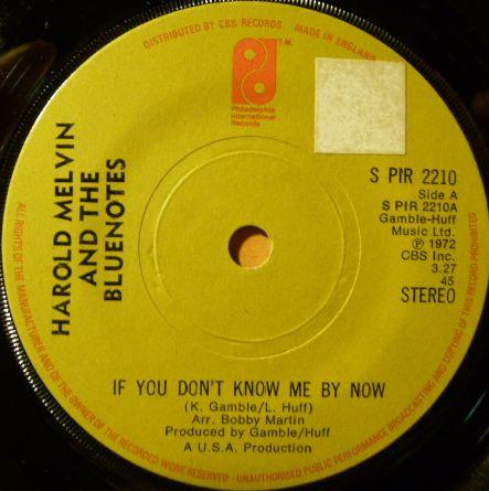 Harold Melvin And The Blue Notes - If You Don't Know Me By Now / Let Me Into Your World