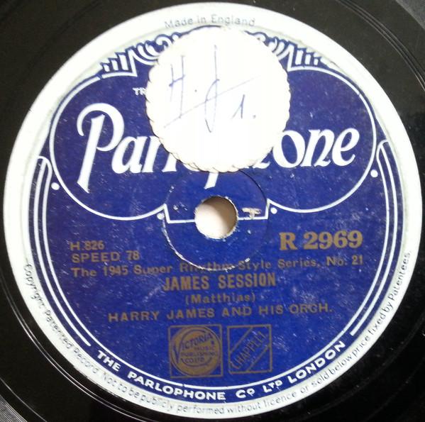 Harry James And His Orchestra - James Session / Jump Town
