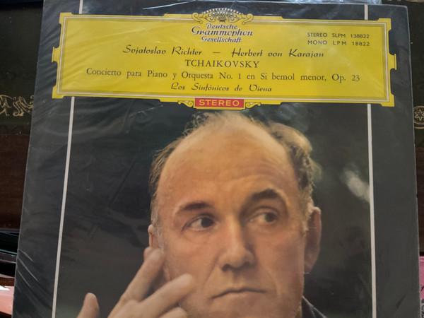 Herbert von Karajan, Wiener Symphoniker, Sviatoslav Richter, Pyotr Ilyich Tchaikovsky - Concierto Para Piano y Orquesta No 1 En Si Bemol Menor Op 23
