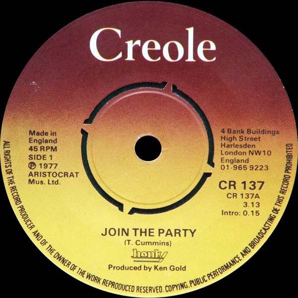 Honky  - Join The Party / Party Time, Funky Time