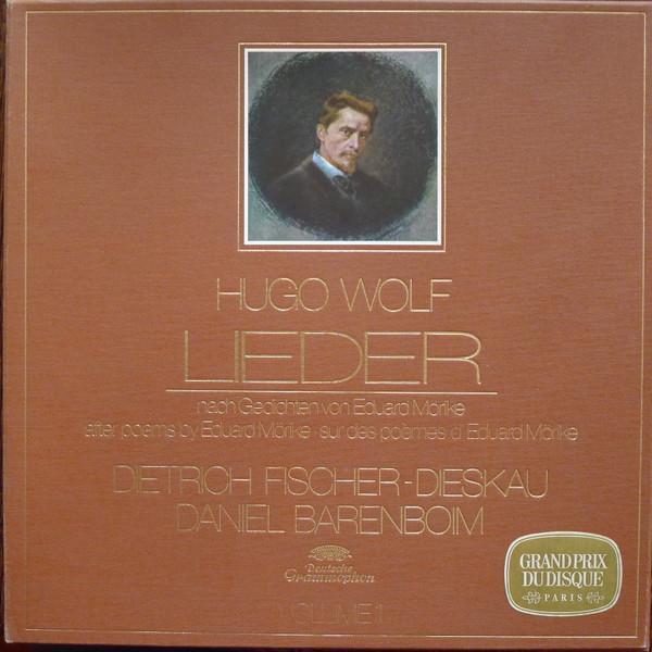 Hugo Wolf, Dietrich Fischer-Dieskau, Daniel Barenboim - Lieder (Nach Gedichten Von Eduard Mörike) - Volume 1