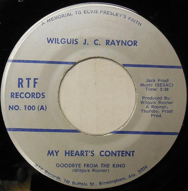 J. C. Raynor - My Heart's Content
