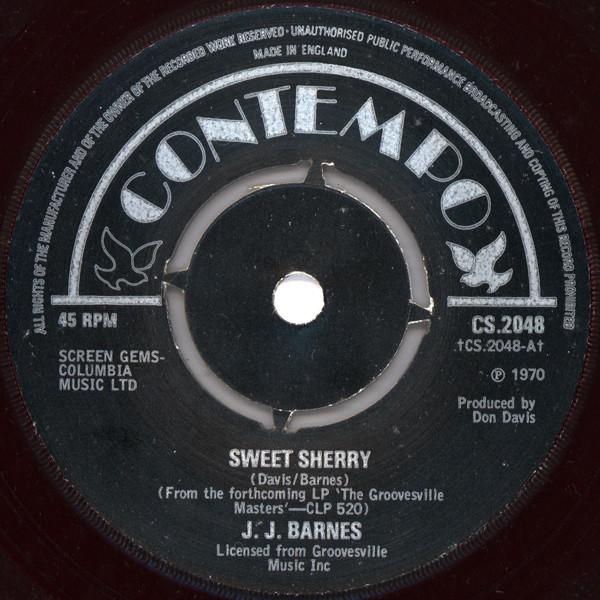 J. J. Barnes - Sweet Sherry / Chains Of Love