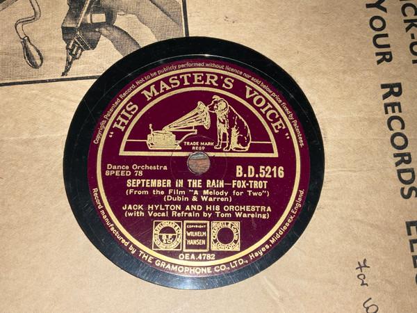 Jack Hylton And His Orchestra - A Melody For Two