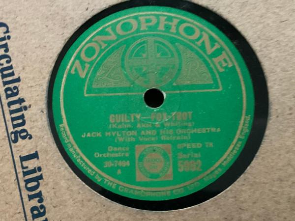 Jack Hylton And His Orchestra - Guilty / The Wooden Rocking Horse 