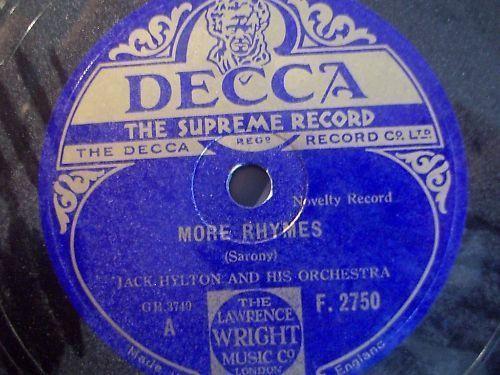 Jack Hylton And His Orchestra - More Rhymes