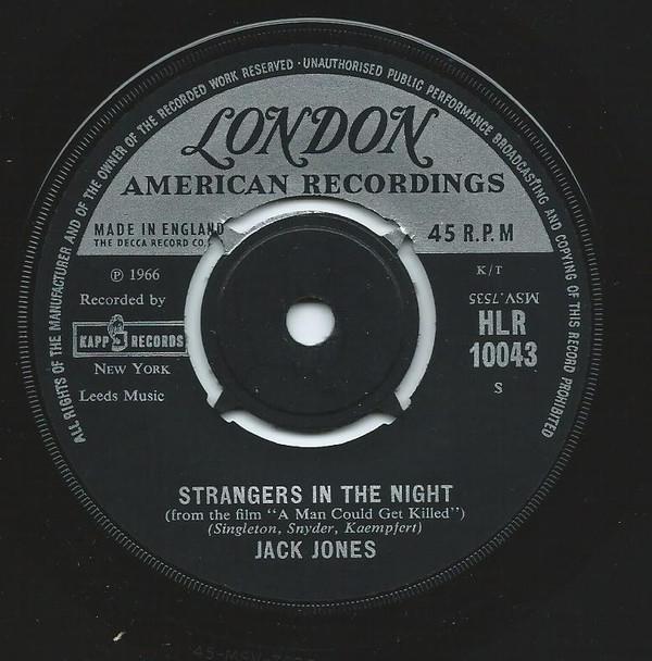 Jack Jones - Strangers In The Night