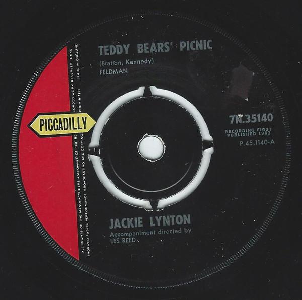 Jackie Lynton - Teddy Bears Picnic / Jeannie With The Light Brown Hair