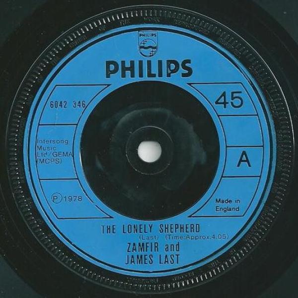 James Last, Gheorghe Zamfir - The Lonely Shepherd / Nadjenka