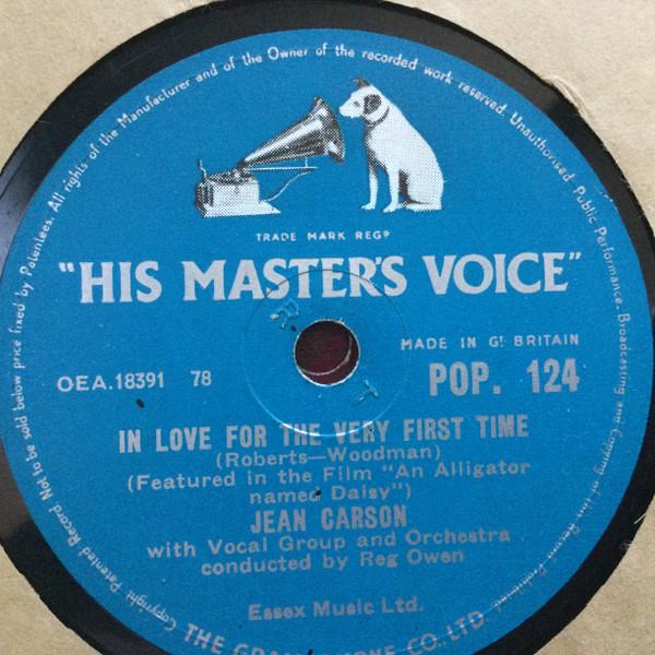 Jeannie Carson - In Love For The Very First Time / Close Your Eyes