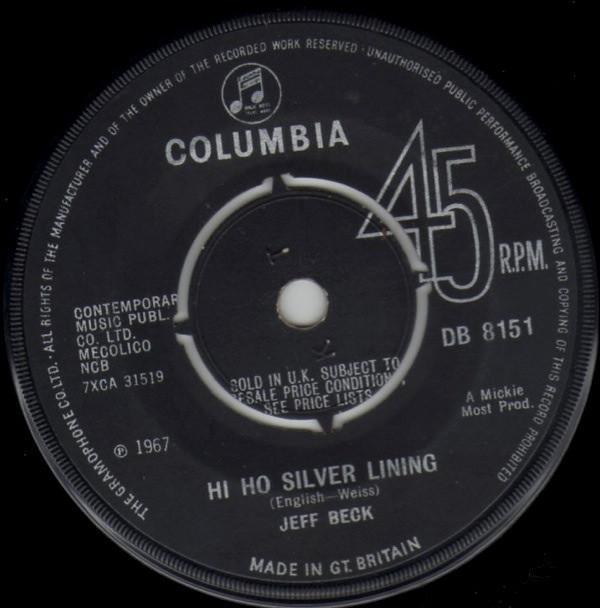 Jeff Beck - Hi Ho Silver Lining