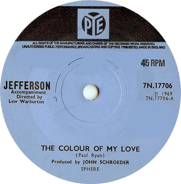 Jefferson (3) - The Colour Of My Love