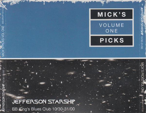 Jefferson Starship - Mick's Picks Volume One
