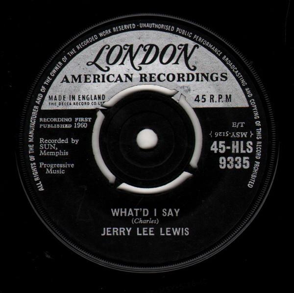Jerry Lee Lewis - What'd I Say / Livin' Lovin' Wreck