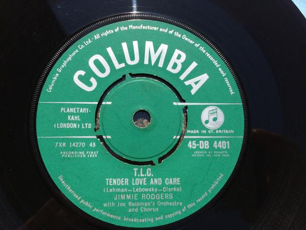 Jimmie Rodgers (2), Joe Reisman And His Orchestra, Joe Reisman Chorus - T.L.C. Tender Love And Care