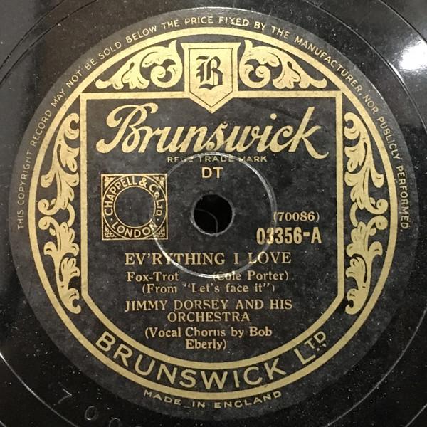 Jimmy Dorsey And His Orchestra - Ev'rything I Love / Always In My Heart