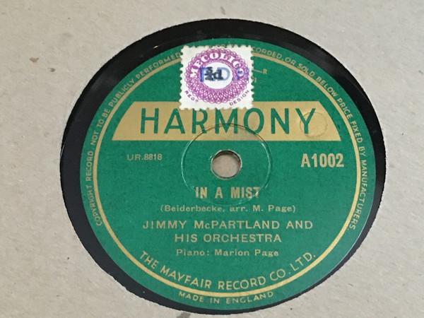 Jimmy McPartland And His Orchestra - Daughter Of Sister Kate / In A Mist