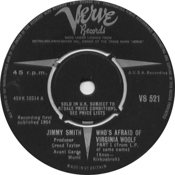 Jimmy Smith - Who's Afraid Of Virginia Woolf?