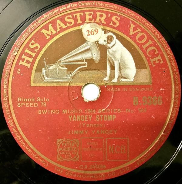 Jimmy Yancey - Yancey Stomp / Five O'Clock Blues