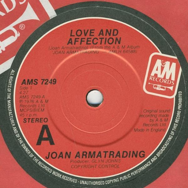 Joan Armatrading - Love And Affection