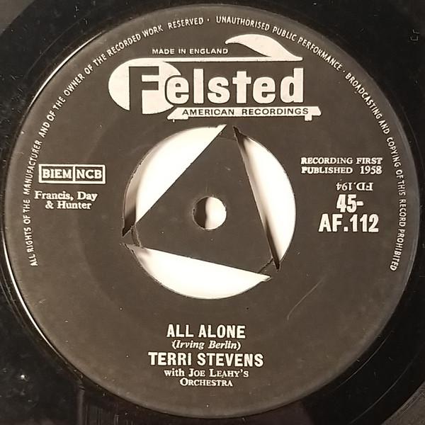 Joe Leahy Orchestra, Terri Stevens - All Alone