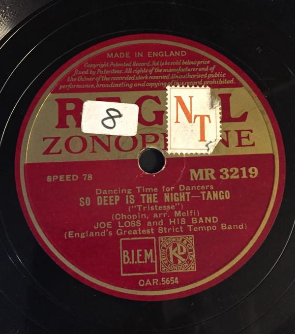 Joe Loss And His Band - So Deep Is The Night / In An 18th Century Drawing Room