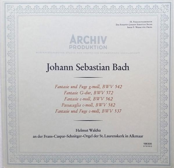 Johann Sebastian Bach, Helmut Walcha - Fantasien - Fugen - Passacaglia