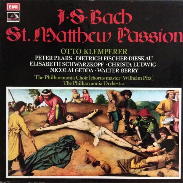 Johann Sebastian Bach, Philharmonia Orchestra, Otto Klemperer, Philharmonia Chorus - St Matthew Passion