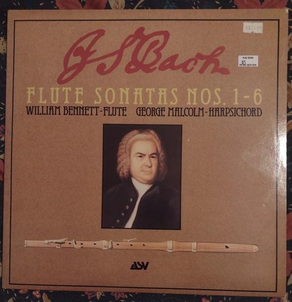 Johann Sebastian Bach, William Bennett (3), George Malcolm - Flute Sonatas Nos. 1-6