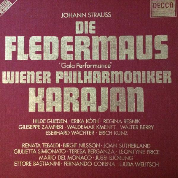 Johann Strauss Jr., Wiener Philharmoniker, Herbert von Karajan - Die Fledermaus "Gala Performance"