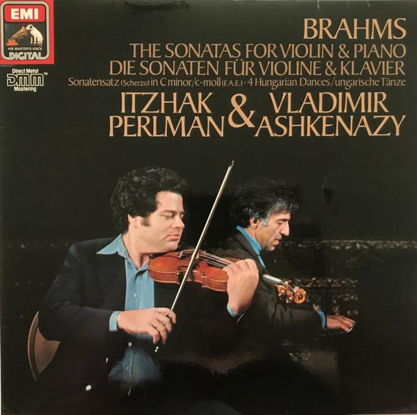 Johannes Brahms, Itzhak Perlman, Vladimir Ashkenazy - Violin Sonatas