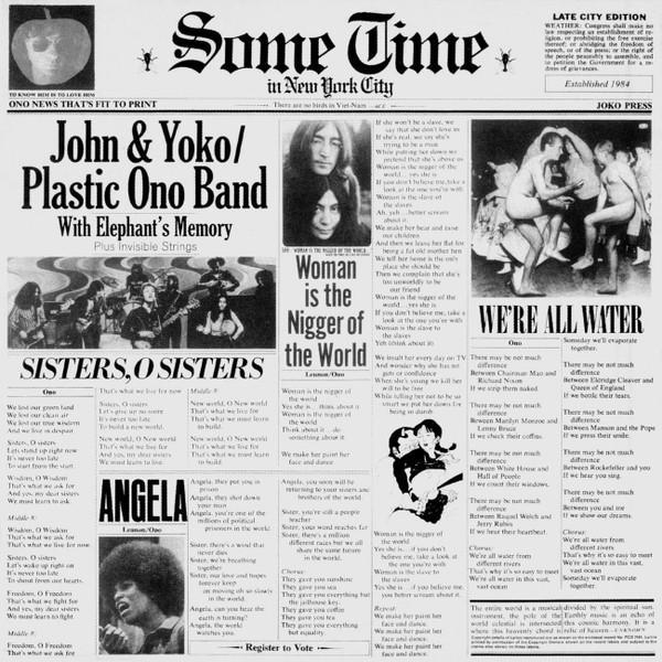 John Lennon & Yoko Ono, The Plastic Ono Band, Elephants Memory, Invisible Strings - Some Time In New York City