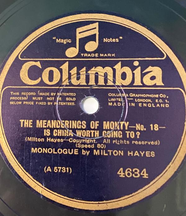John Milton Hayes - The Meanderings Of Monty Part 18 & 19
