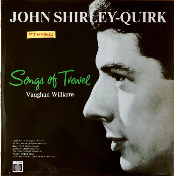 John Shirley-Quirk, Viola Tunnard, Ralph Vaughan Williams - Songs Of Travel And Other Songs