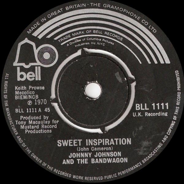 Johnny Johnson And The Bandwagon - Sweet Inspiration
