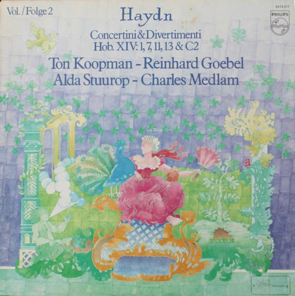 Joseph Haydn, Ton Koopman, Charles Medlam, Reinhard Goebel, Alda Stuurop - Concertini & Divertimenti, Vol. / Folge 2 (Hob. XIV: 1, 7, 11, 13 & C2)