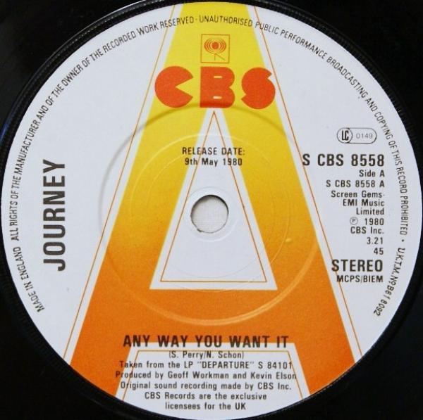 Journey - Any Way You Want It