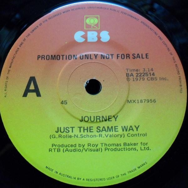 Journey - Just The Same Way