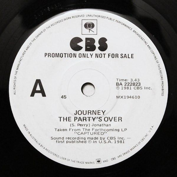 Journey - The Party's Over
