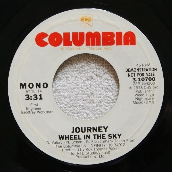 Journey - Wheel In The Sky